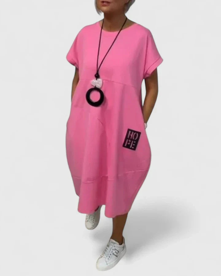 Thalyssiah | Comfortable Midi Dress