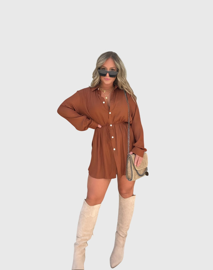 Nova™ | Elegant Romper Dress