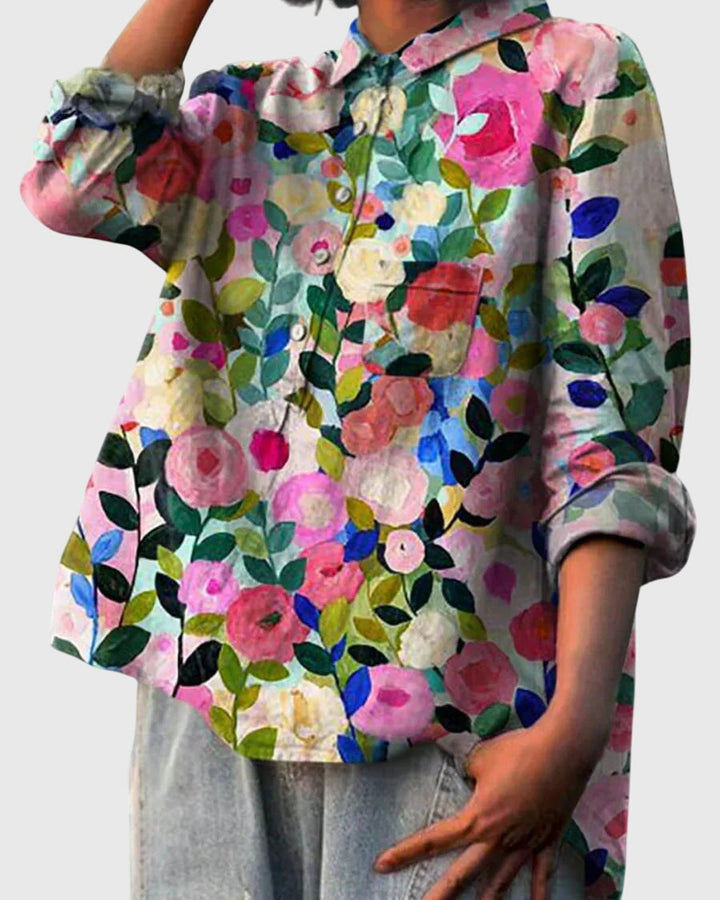 Valeria™ - Floral Print Blouse