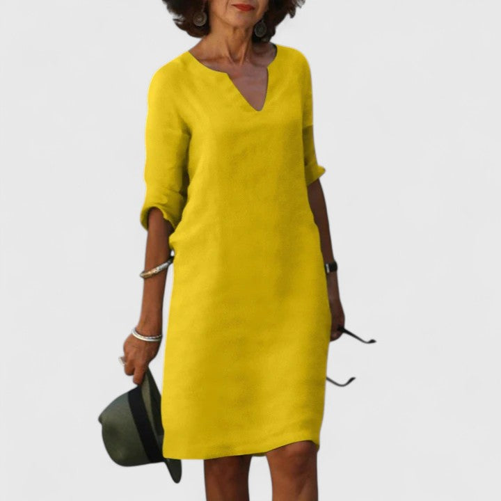 Taylor | Comfortable V-Neck Dress