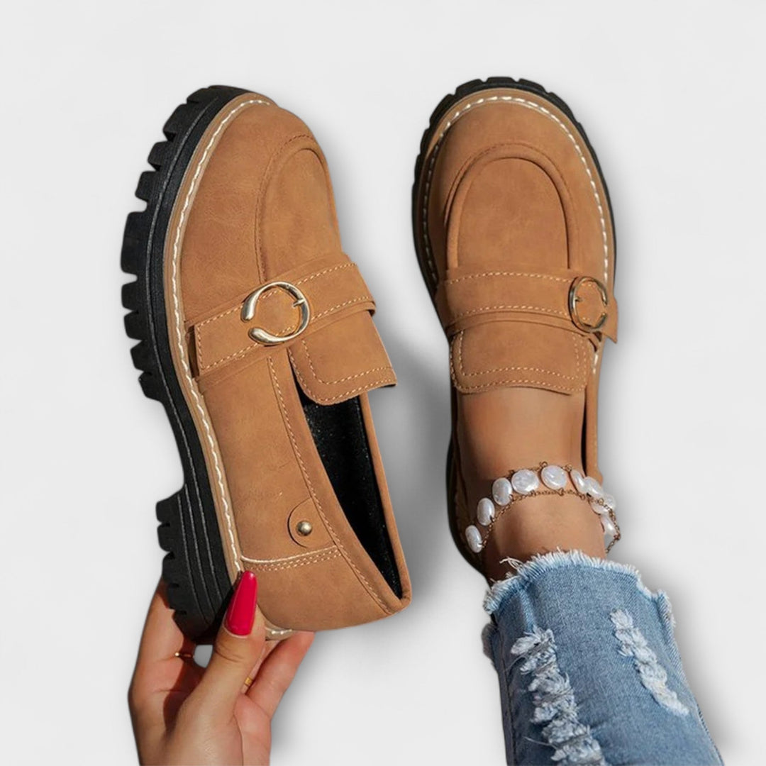 Lora – Casual Round Toe Loafers