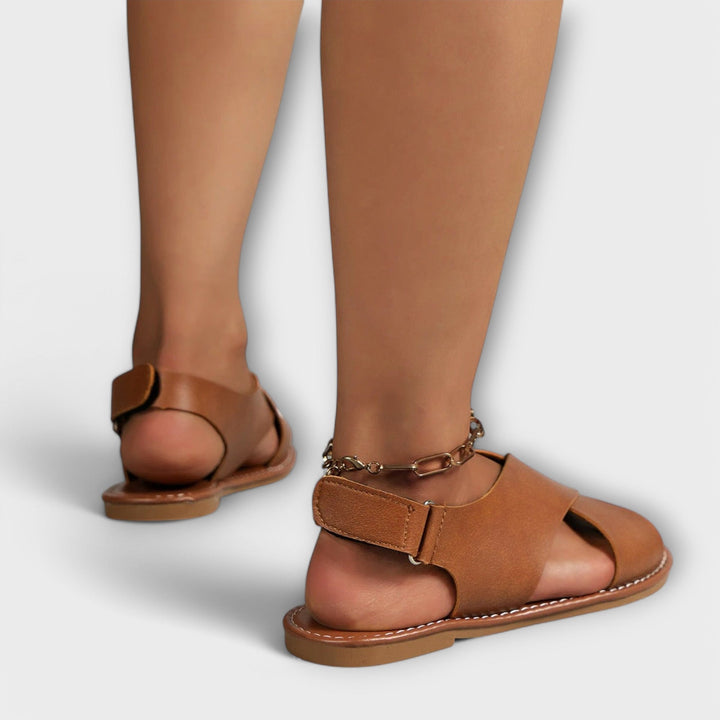 Ladies Sandals with Buckle