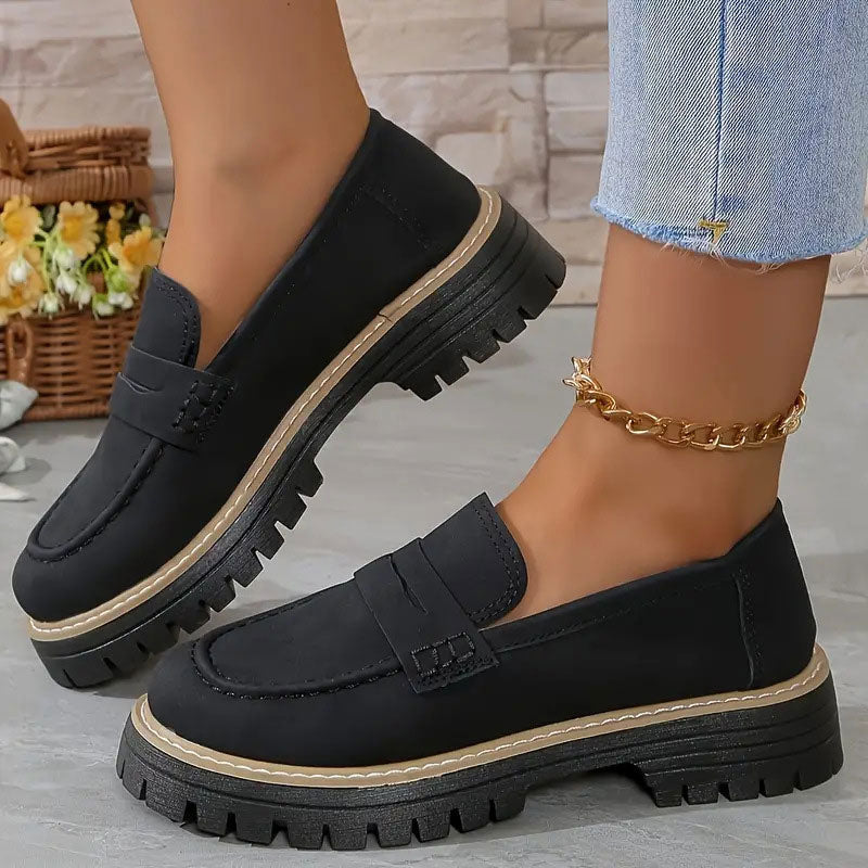 Elara | All-Day Comfort Chunky Loafers